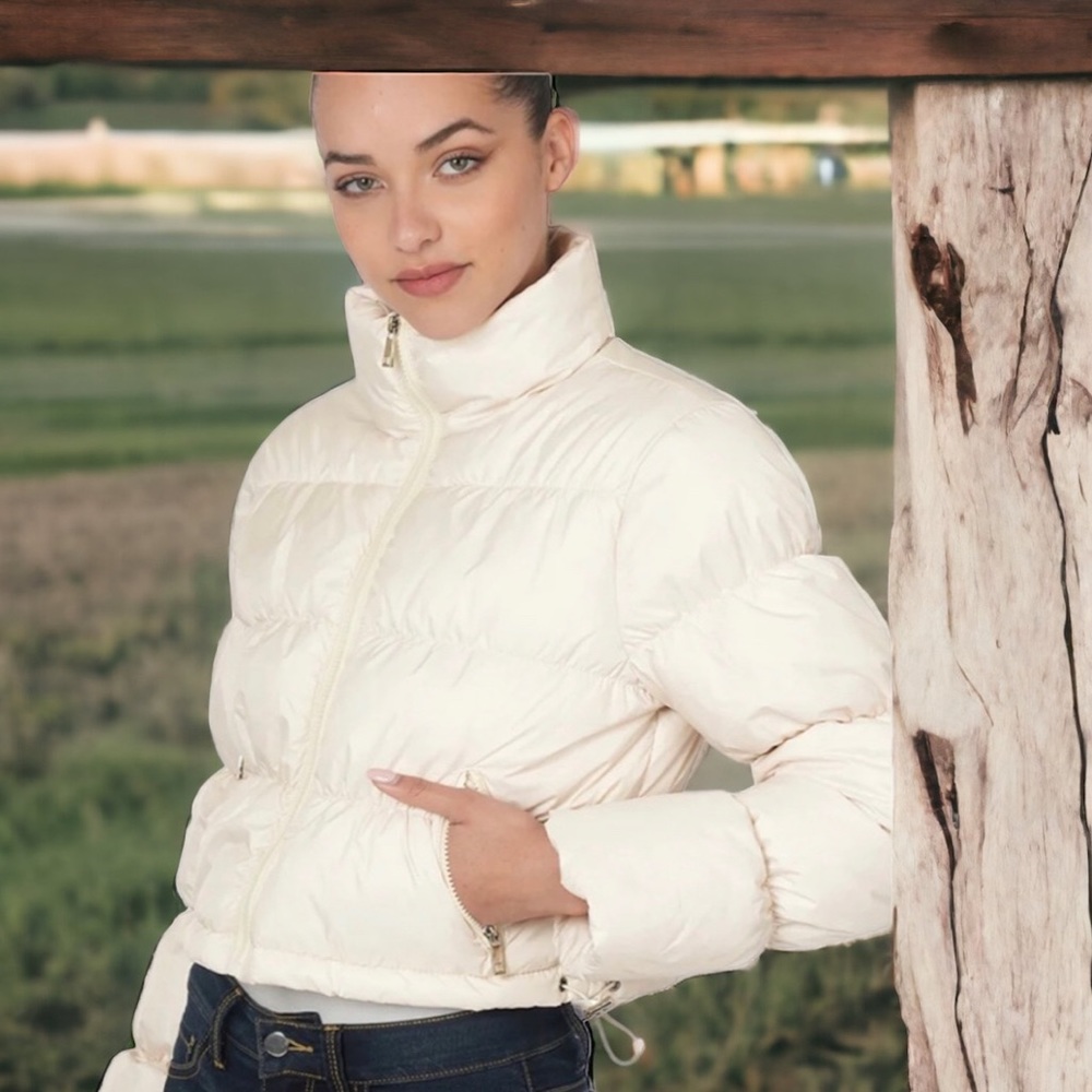 NEW Cropped Puffer Jacket